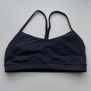 Flow Y bra Nulu light support Black 10 Lululemon